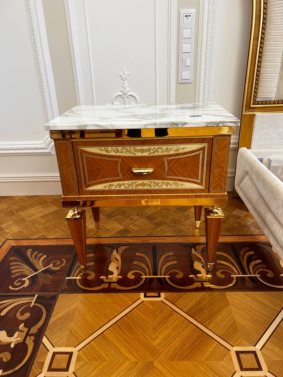 Пример выполненного проекта с полиуретановой пленкой