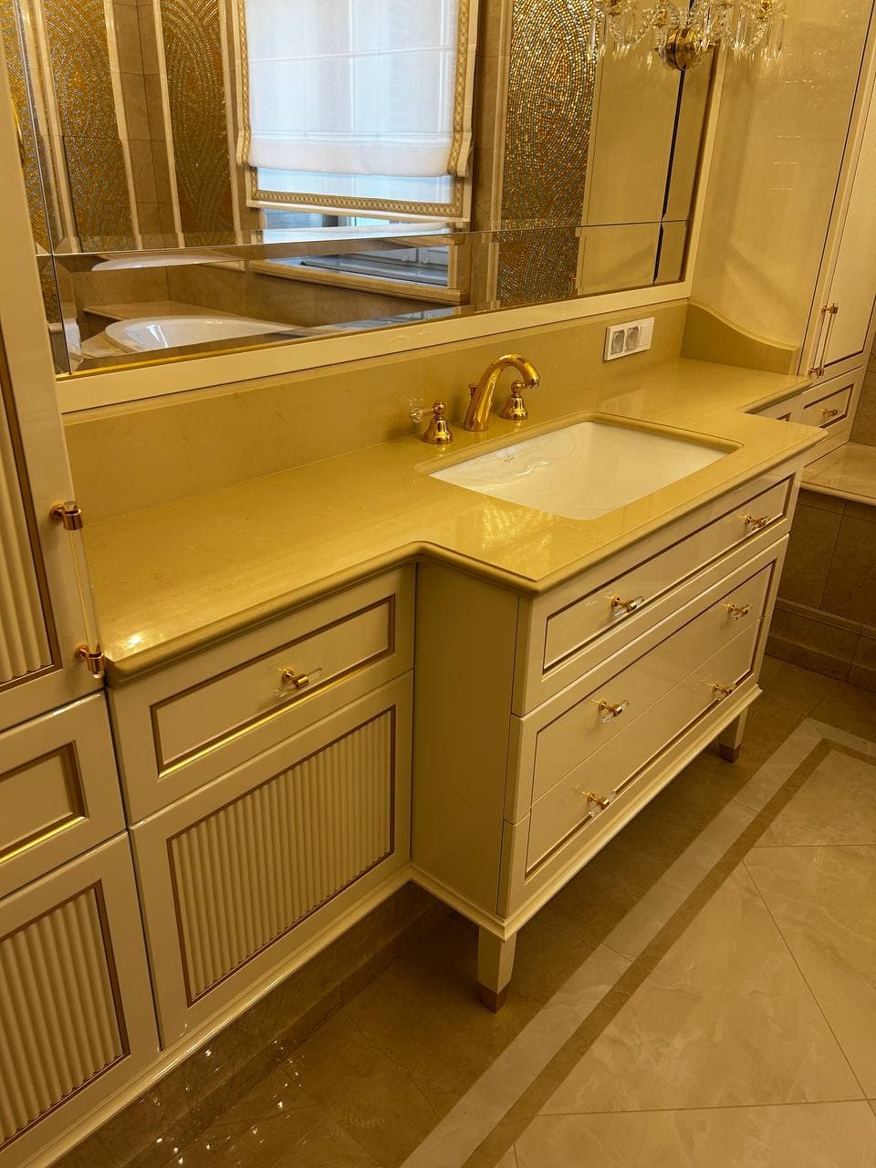 Пример выполненного проекта с полиуретановой пленкой